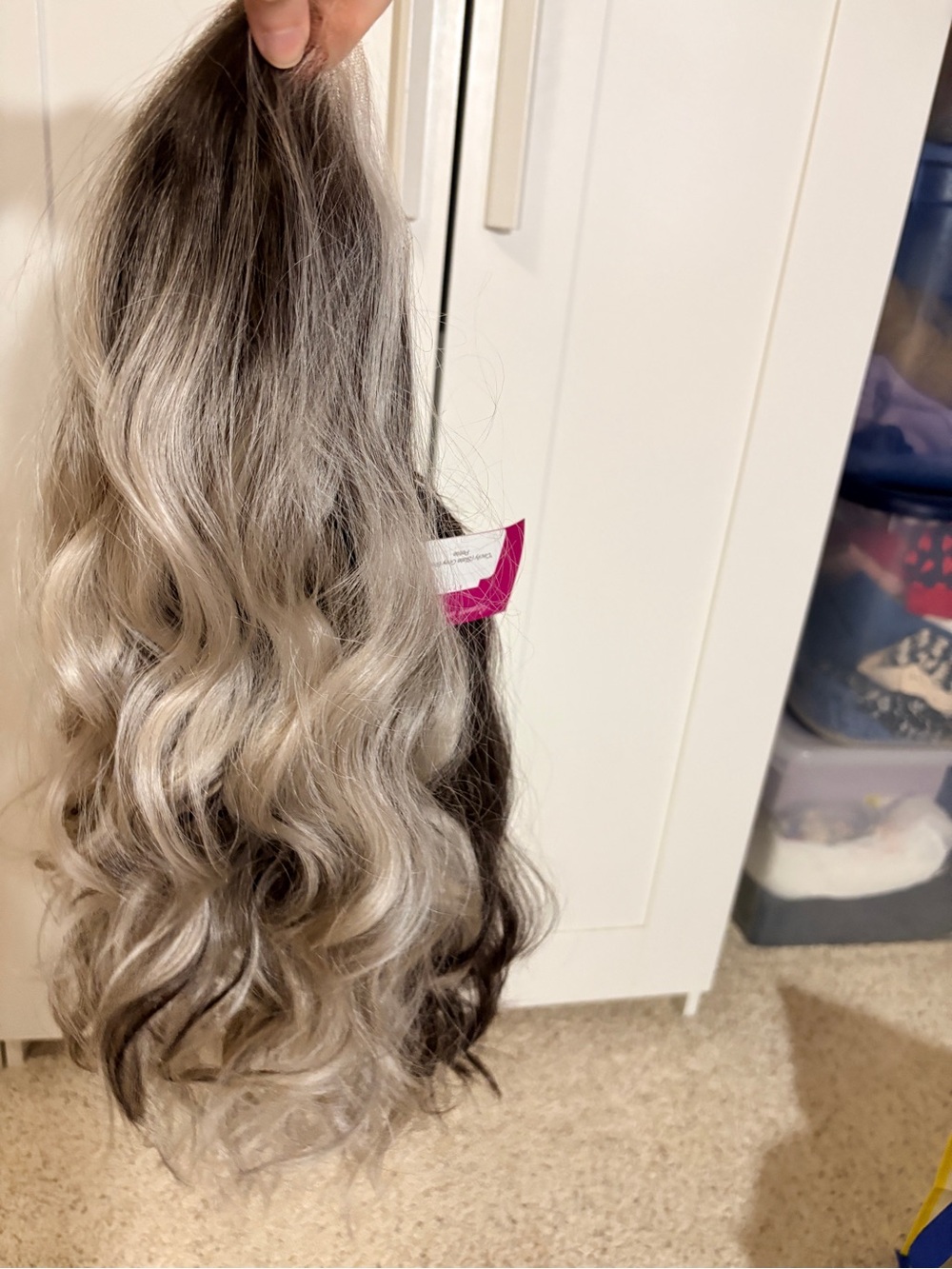Chelsey Smith Crowns Cecily slate gray blend wig - Picture 3 of 14